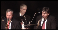 Chris Alfano, alto - Richard Bannard, drums -  Dan Bone, tenor sax